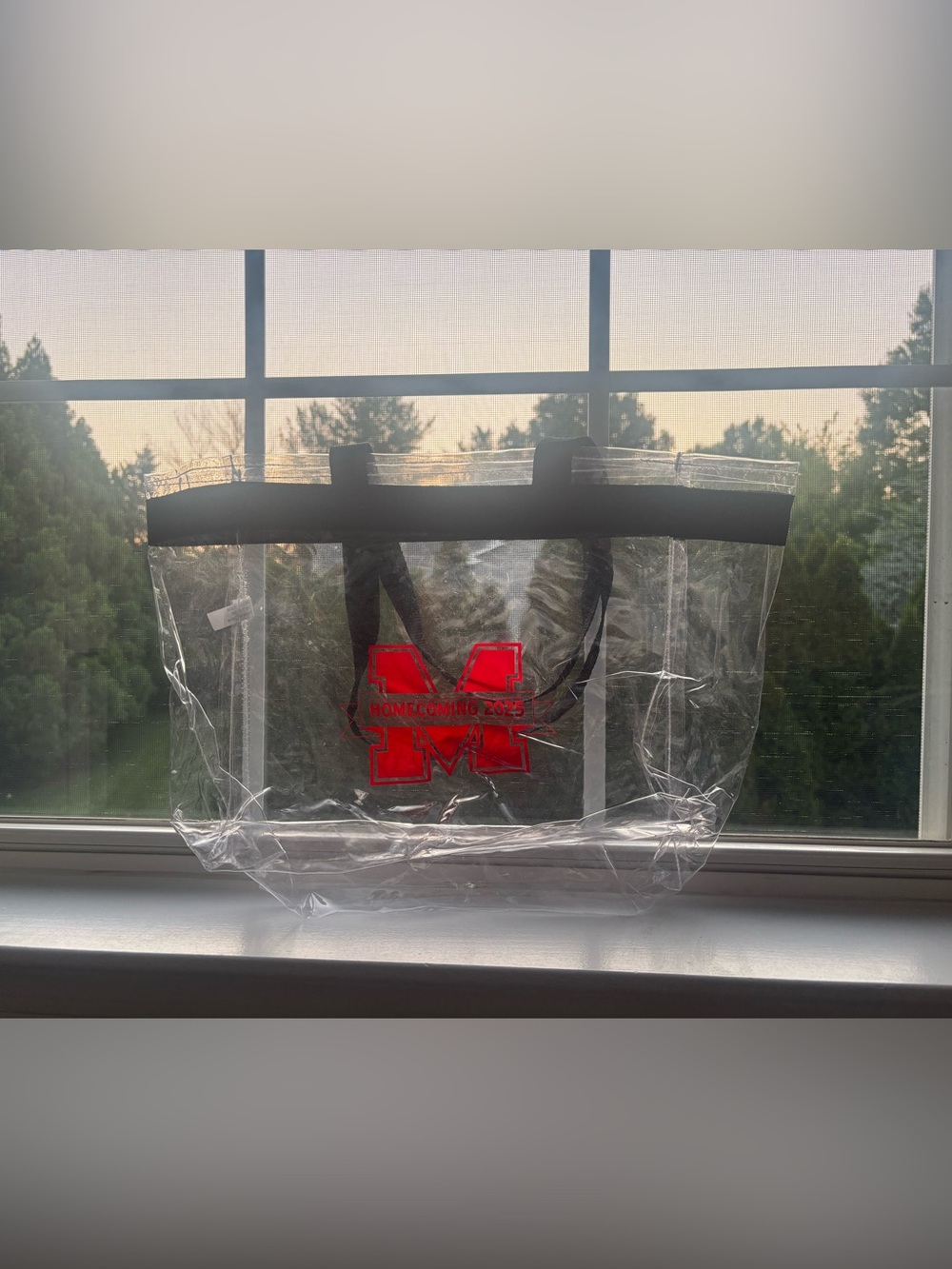 Clear Maryland Homecoming 2025 Tote
